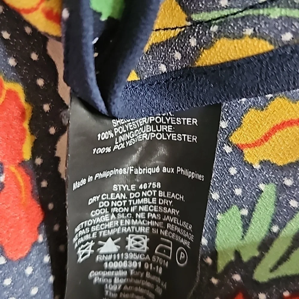 Tory Burch Floral Grotto Wrap Dress Size 8